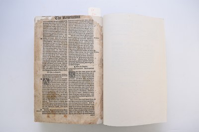 Lot 129 - MATTHEW'S BIBLE, 1551