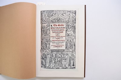 Lot 129 - MATTHEW'S BIBLE, 1551