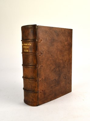 Lot 122 - BISHOP'S BIBLE. 4to, Christopher Barker, 1584.