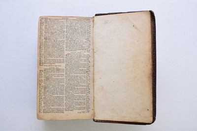 Lot 127 - HOLY BIBLE, 8vo, Charles Bill 1698.