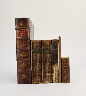 Lot 126 - WESLEY, John, Explanatory Notes upon the New Testament. 4to, 2nd edition 1757, and others (6) (box)