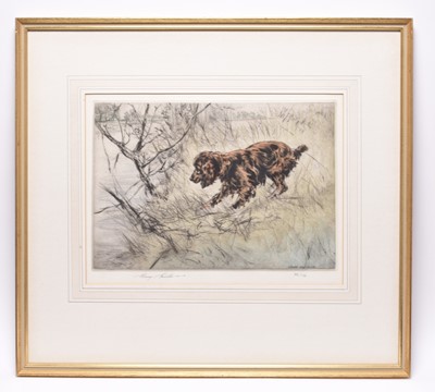 Lot 288 - Henry Wilkinson (1921-2011) A Collection of Eight Etchings of Gun Dogs and Birds