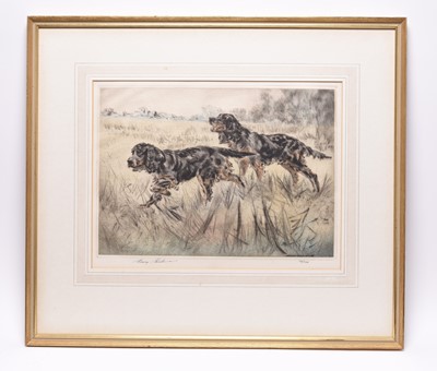 Lot 288 - Henry Wilkinson (1921-2011) A Collection of Eight Etchings of Gun Dogs and Birds