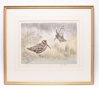 Lot 288 - Henry Wilkinson (1921-2011) A Collection of Eight Etchings of Gun Dogs and Birds