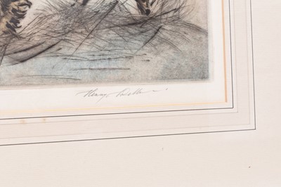 Lot 288 - Henry Wilkinson (1921-2011) A Collection of Eight Etchings of Gun Dogs and Birds