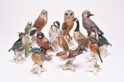 Lot 228 - A collection of Goebel and Karl Ens birds