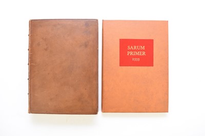 Lot 131 - SARUM (SALISBURY) PRIMER, 1555, The Primer in Latin and English