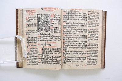 Lot 131 - SARUM (SALISBURY) PRIMER, 1555, The Primer in Latin and English