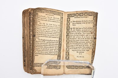 Lot 66 - EARLY COOKERY. A closet for ladies and gentlewomen, or the art of preserving, conserving and candying