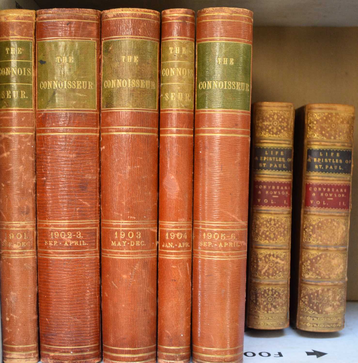 Lot 82 - THE CONNOISSEUR: An Illustrated Magazine for Collectors. 5 volumes, a broken run from 1901-1906.