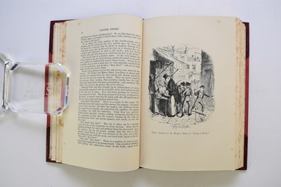 Lot 104 - DICKENS, Charles, seven novels: Oliver Twist, Nicholas Nickleby, Old Curiosity Shop, Martin Chuzzlewit