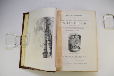 Lot 110 - HUNTER, Joseph, Hallamshire: The History and Topography of the Parish of Sheffield