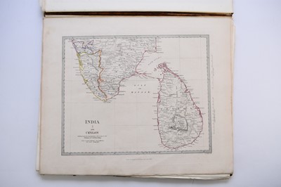 Lot 111 - MAPS. Society for the Diffusion of Useful Knowledge. Maps. Vol 2 only, Asia, Africa, America