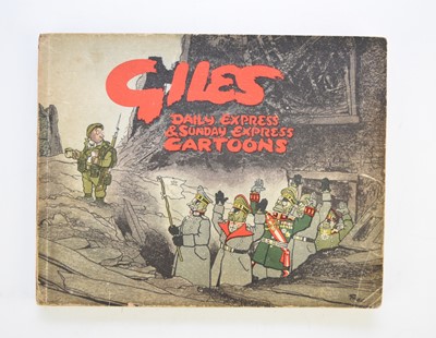 Lot 118 - GILES ANNUAL, no 1 1946. Containing cartoons from 1943-46. Printed wrappers. Not price-clipped. Generally a very good copy.