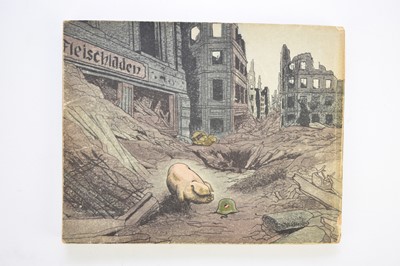 Lot 118 - GILES ANNUAL, no 1 1946. Containing cartoons from 1943-46. Printed wrappers. Not price-clipped. Generally a very good copy.