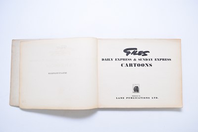 Lot 118 - GILES ANNUAL, no 1 1946. Containing cartoons from 1943-46. Printed wrappers. Not price-clipped. Generally a very good copy.