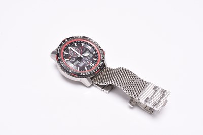 Lot 479 - Citizen: A gentleman's Royal Air Force Red Arrows series bracelet watch