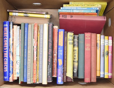 Lot 40 - CIRCUS BOOKS, 3 boxes including clowns (3 boxes)