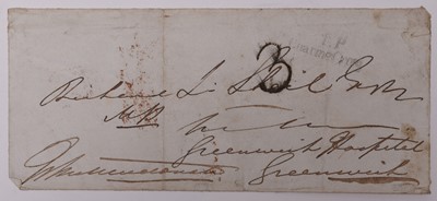 Lot 24 - Royal Naval Asylum/Royal Navy Hospital Greenwich (London) archive of papers