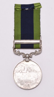 Lot 159 - British Indian Army. George V India GSM with Afghanistan NWF 1919 clasp.