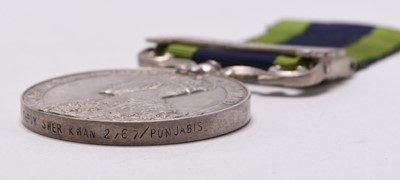 Lot 159 - British Indian Army. George V India GSM with Afghanistan NWF 1919 clasp.