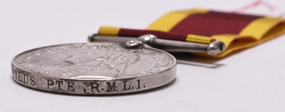 Lot 160 - China War Medal, Royal Marine Light Infantry