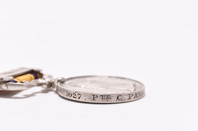 Lot 164 - Zulu Wars. South Africa 1877-79 medal with altered clasp and later ribbon.