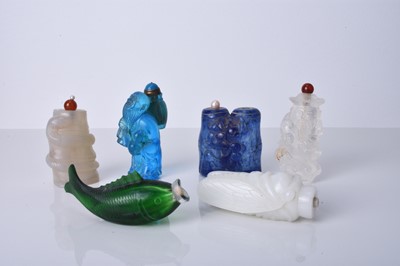 Lot 139 - A group of Chinese snuff bottles, 19th/20th century