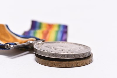 Lot 174 - WW1 Medal Trio - KIA, Yorkshire Regiments
