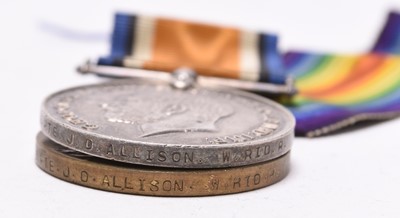 Lot 174 - WW1 Medal Trio - KIA, Yorkshire Regiments