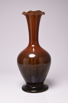 Lot 30 - Large Linthorpe art pottery vase, late 19th century