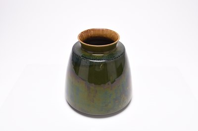 Lot 32 - Christopher Dresser for Linthorpe Art Pottery vase, circa 1880