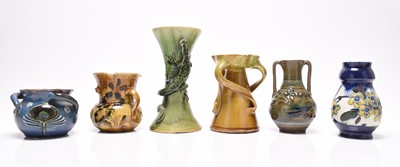 Lot 35 - A group of Barnstaple art pottery, late 19th and early 20th centuries