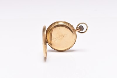 Lot 86 - An 18ct gold open face pocket watch