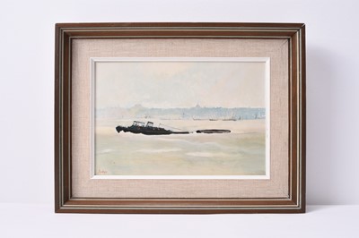 Lot 187 - Janet Ledger (b.1931) Down the Thames
