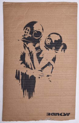Lot 7 - Banksy (b.1974) Diver Lovers