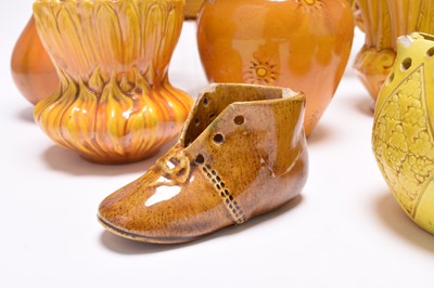 Lot 44 - English art pottery, late 19th century