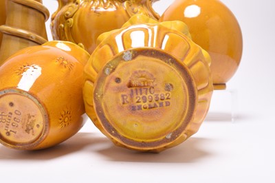 Lot 44 - English art pottery, late 19th century