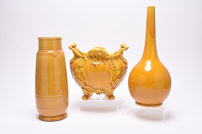 Lot 44 - English art pottery, late 19th century