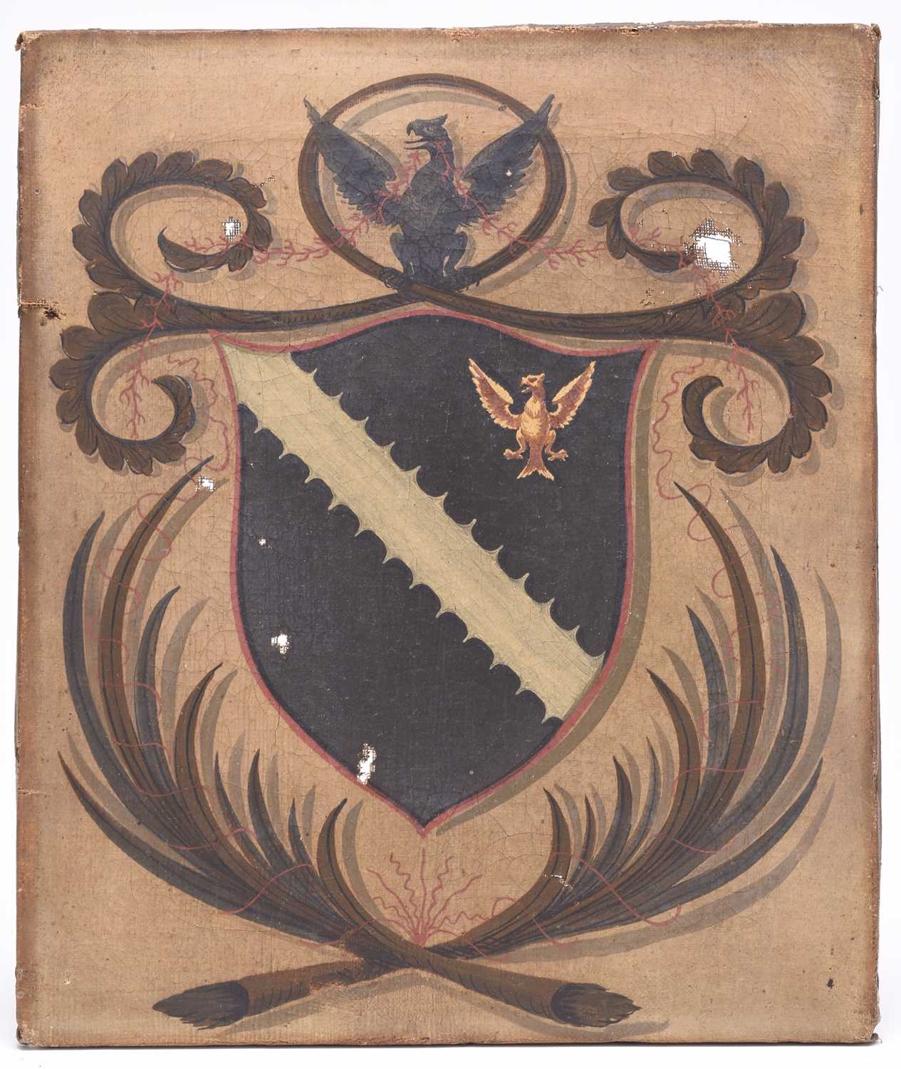 78 - General Edward Braddock (1695 - 1755) Coat of arms