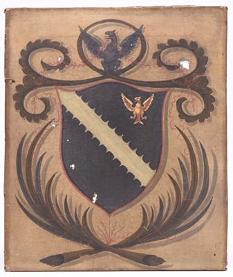 Lot General Edward Braddock (1695 - 1755) Coat of arms
