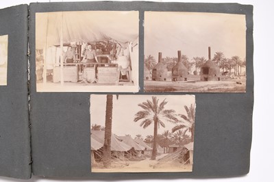 Lot 72 - Captain A.H. Gosse, First World War Photograph album (Mesopotamia)