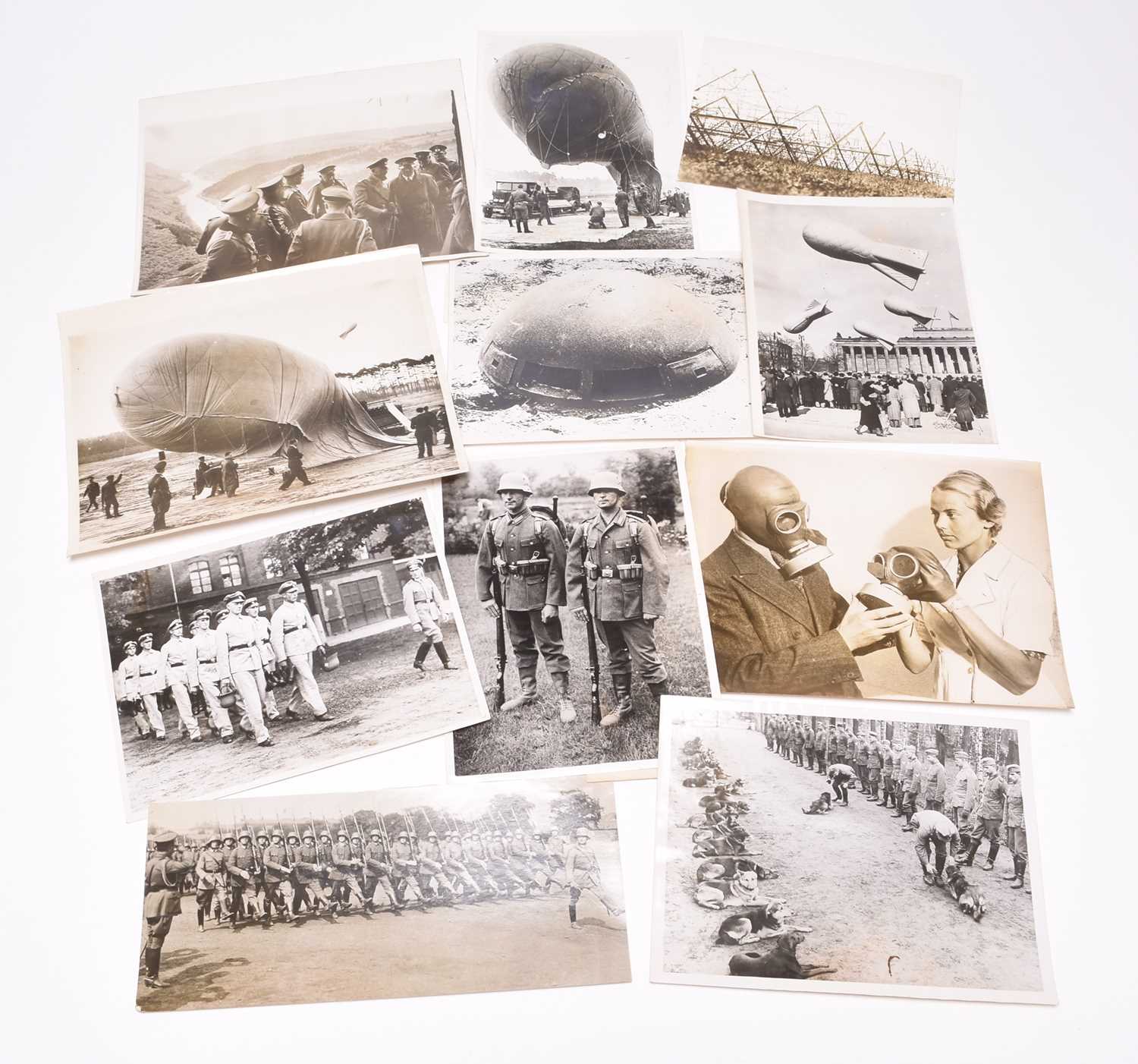 Lot 40 - WW2 Press Photography - German Military subjects.
