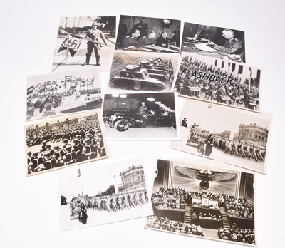 Lot 40 - WW2 Press Photography - German Military subjects.