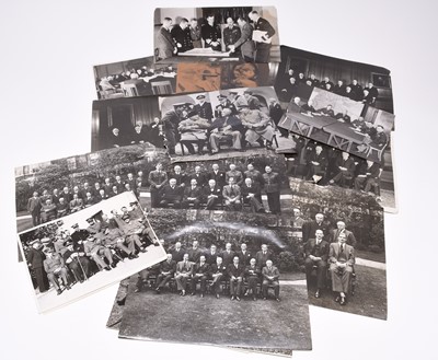 Lot Press Photography - Chamberlain visits Munich, Allied figures and British War Cabinet
