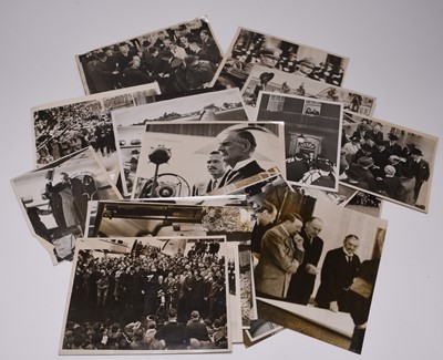 Lot 43 - MUNICH AGREEMENT - Photographs of Chamberlain and associates in Germany, 1938