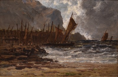 Lot 168 - James Webb (1825-1895) On the Coast, Devonshire