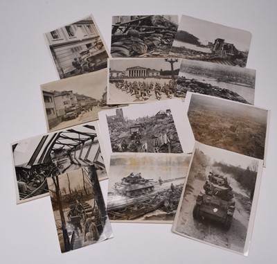 Lot 46 - Press Photography - Campaign in Germany after crossing the Rhine, 1945