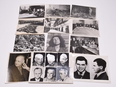 Lot 57 - Press Photographs - German War Crimes, Trials and High Ranking Nazis