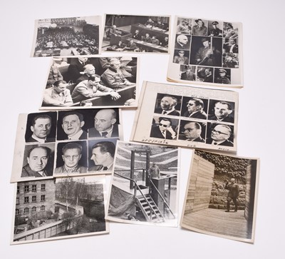Lot 57 - Press Photographs - German War Crimes, Trials and High Ranking Nazis